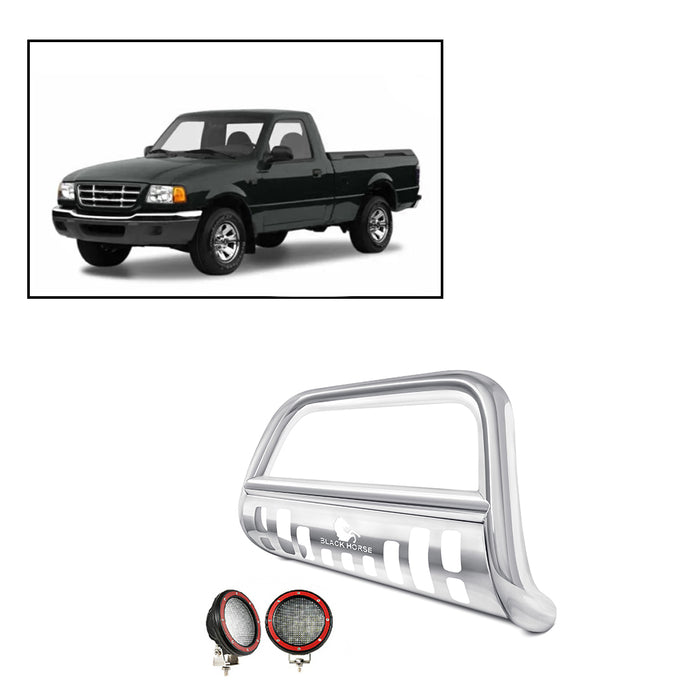 Black Horse Off Road CBS-FOB2701SP-PLFR Stainless Steel Stainless Steel Skid Plate - Truck Part Superstore