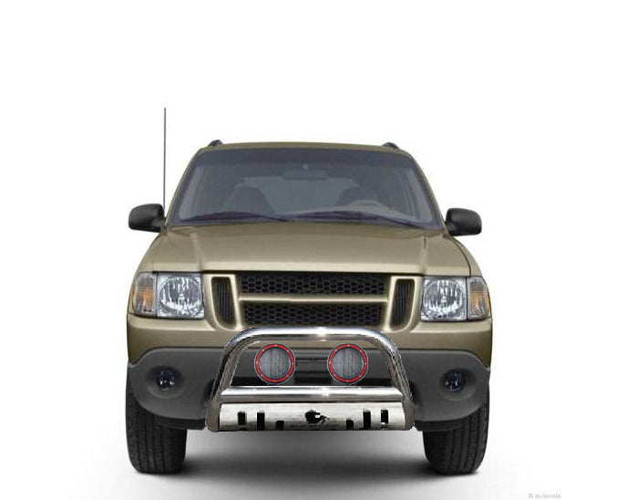 Black Horse Off Road CBS-FOB2801SP-PLFR Stainless Steel Stainless Steel Skid Plate - Truck Part Superstore