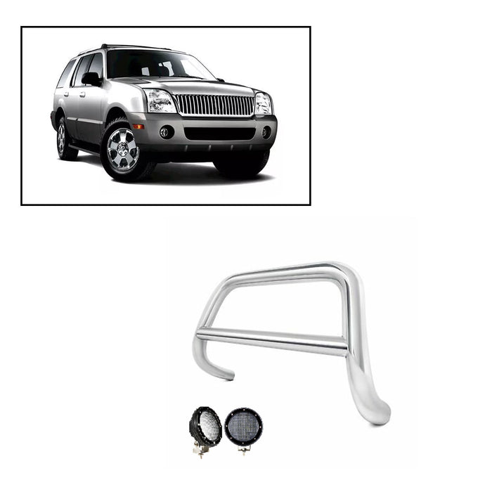 Black Horse Off Road CBS-FOB2901-PLFB Stainless Steel Stainless Steel No skid plate - Truck Part Superstore