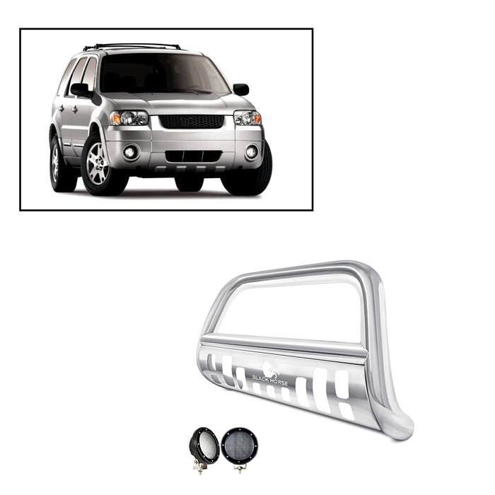Black Horse Off Road CBS-FOB3001SP-PLFB Stainless Steel Stainless Steel Skid Plate - Truck Part Superstore