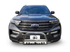 Black Horse Off Road CBS-FOB502SP Stainless Steel Stainless Steel Skid Plate License Plate Relocation Included - Truck Part Superstore