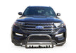 Black Horse Off Road CBS-FOB502SP Stainless Steel Stainless Steel Skid Plate License Plate Relocation Included - Truck Part Superstore