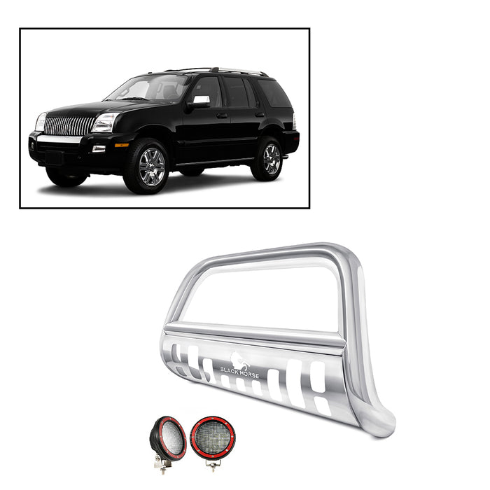 Black Horse Off Road CBS-FOC2005SP-PLFR Stainless Steel Stainless Steel Skid Plate - Truck Part Superstore