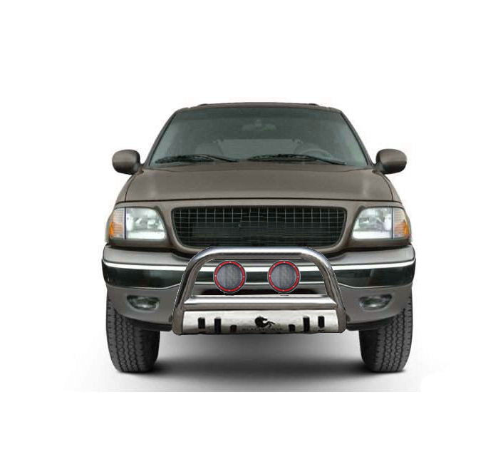 Black Horse Off Road CBS-FOC2105SP-PLFR Stainless Steel Stainless Steel Skid Plate - Truck Part Superstore