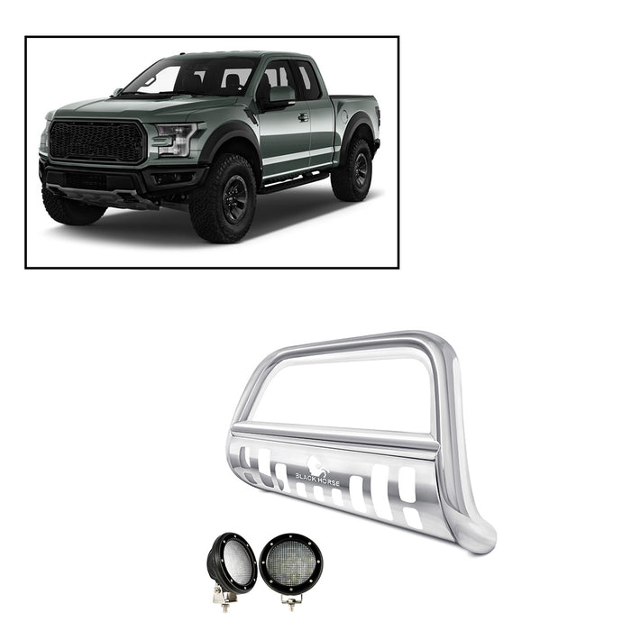 Black Horse Off Road CBS-FOE2011SP-PLFB Stainless Steel Stainless Steel Skid Plate - Truck Part Superstore