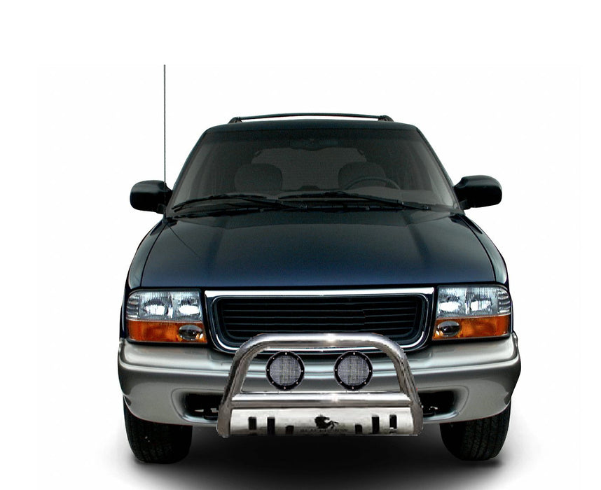 Black Horse Off Road CBS-GMB1701SP-PLFB Stainless Steel Stainless Steel Skid Plate - Truck Part Superstore