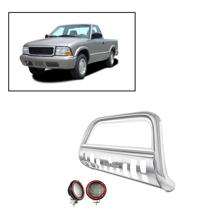 Black Horse Off Road CBS-GMB1701SP-PLFR Stainless Steel Stainless Steel Skid Plate - Truck Part Superstore