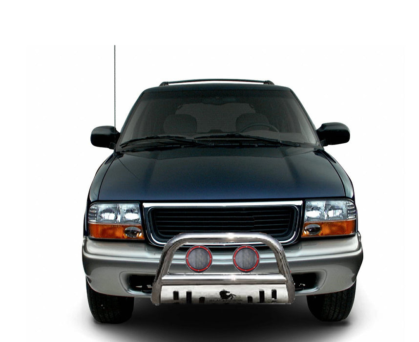 Black Horse Off Road CBS-GMB1701SP-PLFR Stainless Steel Stainless Steel Skid Plate - Truck Part Superstore