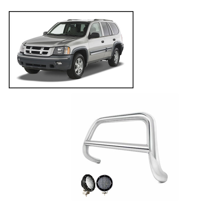 Black Horse Off Road CBS-GMB1801-PLFB Stainless Steel Stainless Steel No skid plate - Truck Part Superstore