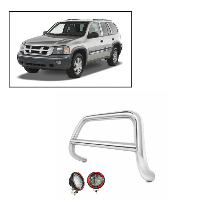 Black Horse Off Road CBS-GMB1801-PLFR Stainless Steel Stainless Steel No skid plate - Truck Part Superstore