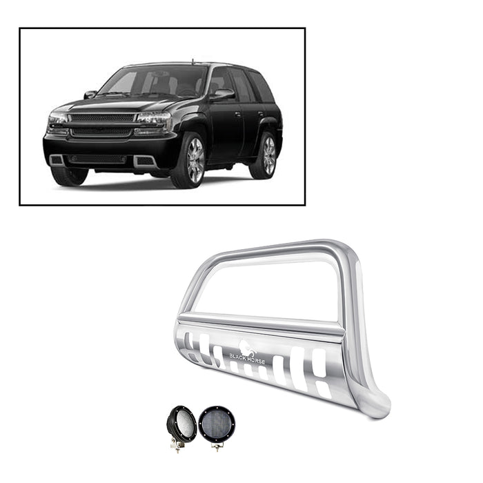 Black Horse Off Road CBS-GMC3005SP-PLFB Stainless Steel Stainless Steel Skid Plate - Truck Part Superstore