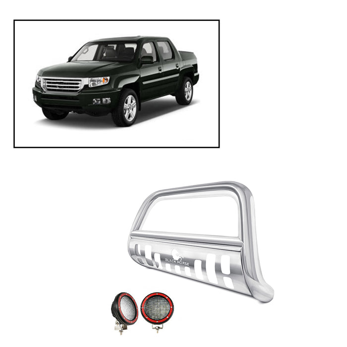 Black Horse Off Road CBS-HOC5005SP-PLFR Stainless Steel Stainless Steel Skid Plate - Truck Part Superstore