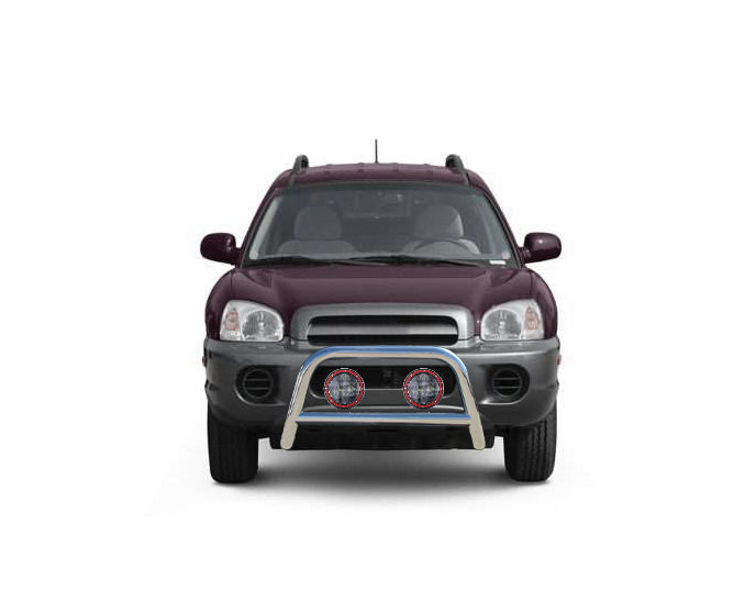 Black Horse Off Road CBS-HYB6001-PLFR Stainless Steel Stainless Steel No skid plate - Truck Part Superstore