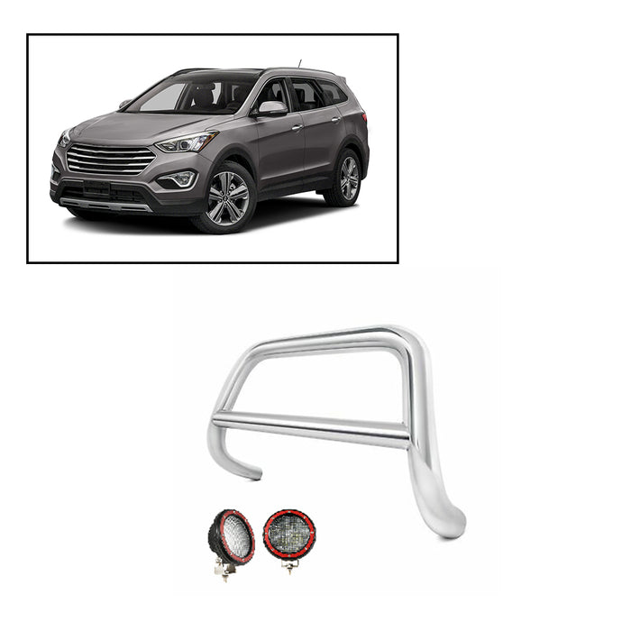 Black Horse Off Road CBS-HYB6101-PLFR Stainless Steel Stainless Steel No skid plate - Truck Part Superstore