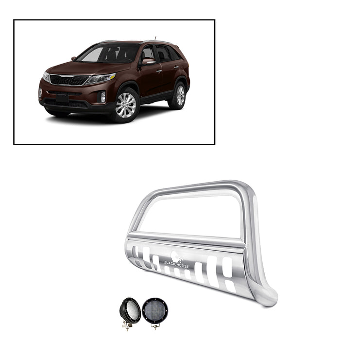 Black Horse Off Road CBS-HYB6101SP-PLFB Stainless Steel Stainless Steel Skid Plate - Truck Part Superstore