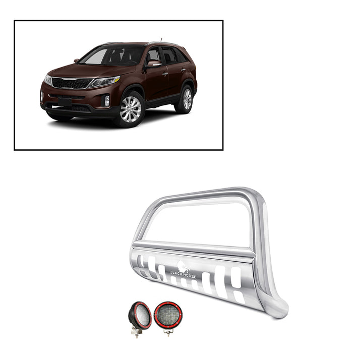 Black Horse Off Road CBS-HYB6101SP-PLFR Stainless Steel Stainless Steel Skid Plate - Truck Part Superstore
