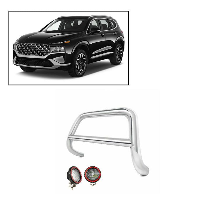 Black Horse Off Road CBS-HYB6302-PLFR Stainless Steel Stainless Steel No skid plate - Truck Part Superstore