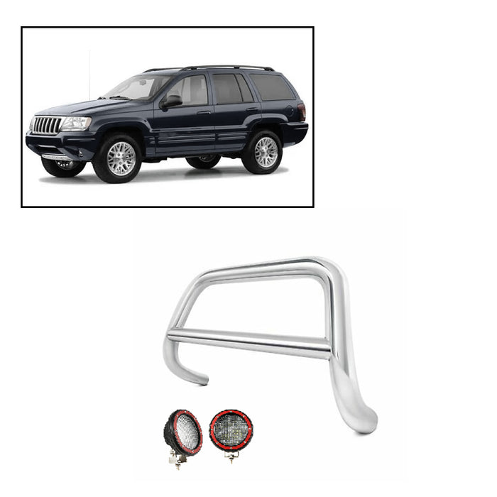 Black Horse Off Road CBS-JEB4001-PLFR Stainless Steel Stainless Steel No skid plate - Truck Part Superstore