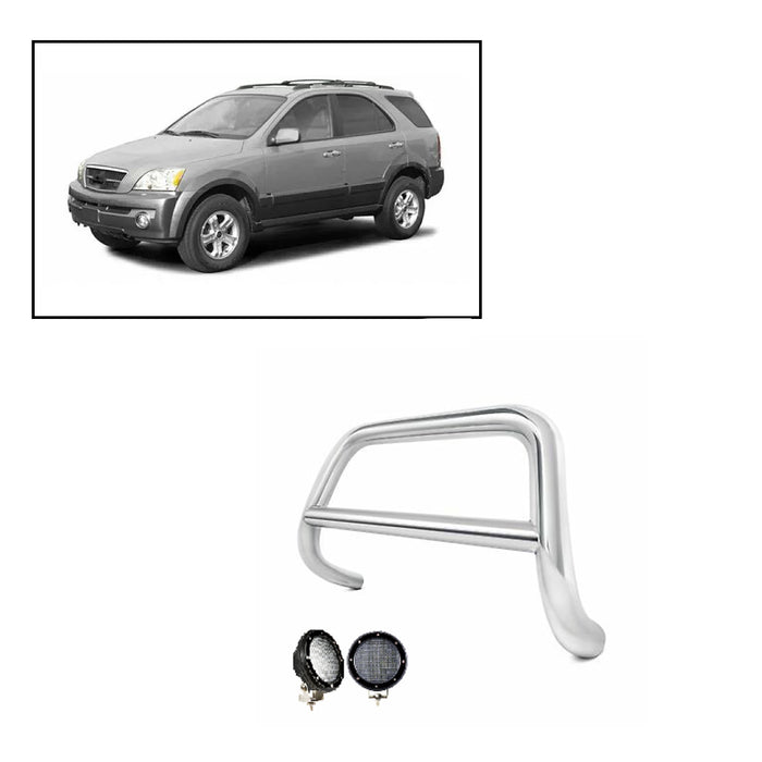 Black Horse Off Road CBS-KIB1601-PLFB Stainless Steel Stainless Steel No skid plate - Truck Part Superstore