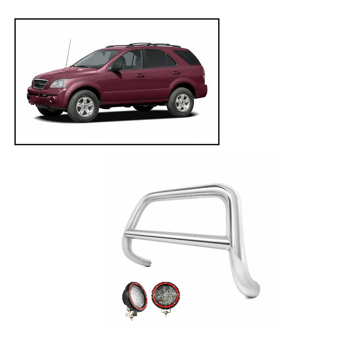 Black Horse Off Road CBS-KIB1601-PLFR Stainless Steel Stainless Steel No skid plate - Truck Part Superstore