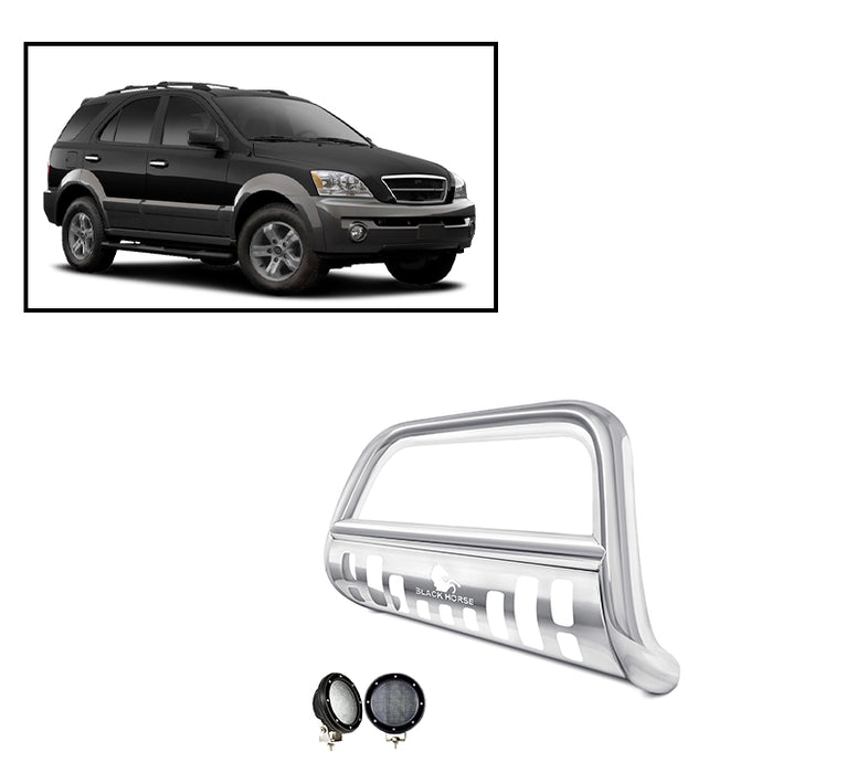 Black Horse Off Road CBS-KIB1601SP-PLFB Stainless Steel Stainless Steel Skid Plate - Truck Part Superstore