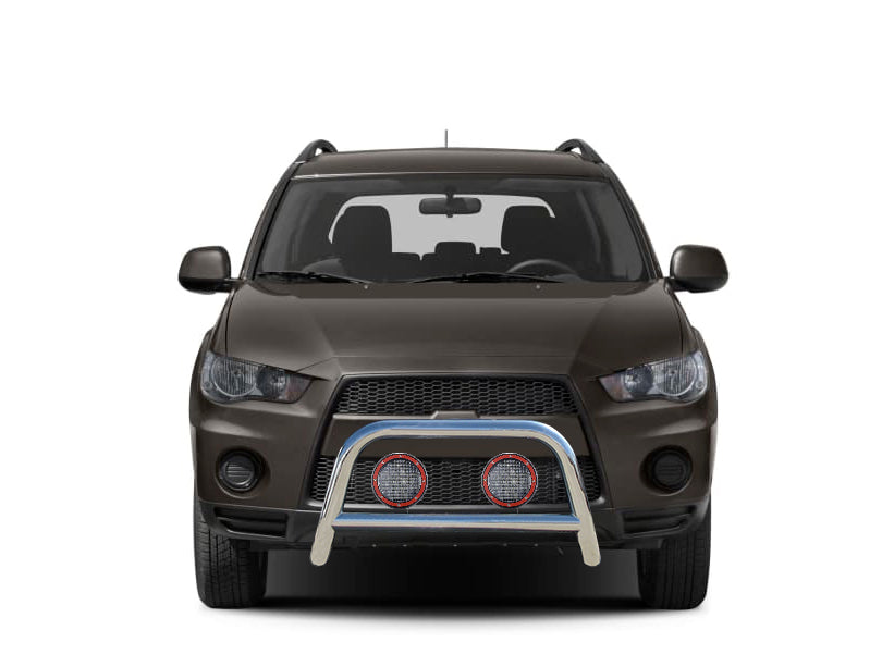 Black Horse Off Road CBS-MIB8001-PLFR Stainless Steel Stainless Steel No skid plate - Truck Part Superstore