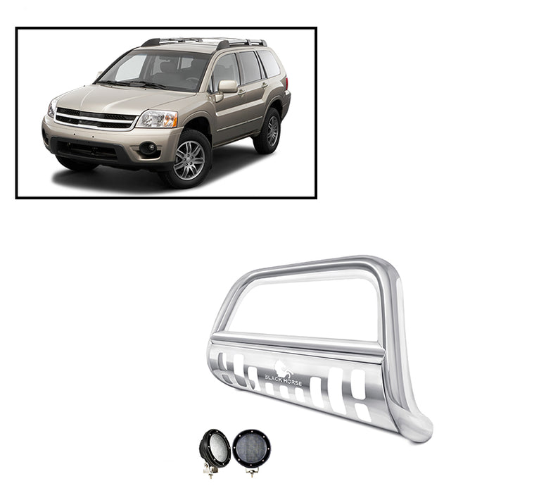Black Horse Off Road CBS-MIB8001SP-PLFB Stainless Steel Stainless Steel Skid Plate - Truck Part Superstore