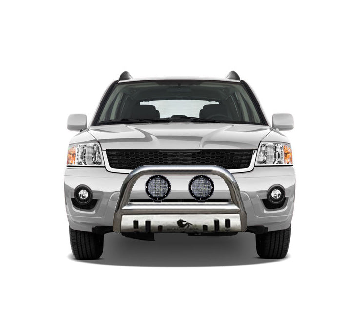 Black Horse Off Road CBS-MIB8001SP-PLFB Stainless Steel Stainless Steel Skid Plate - Truck Part Superstore