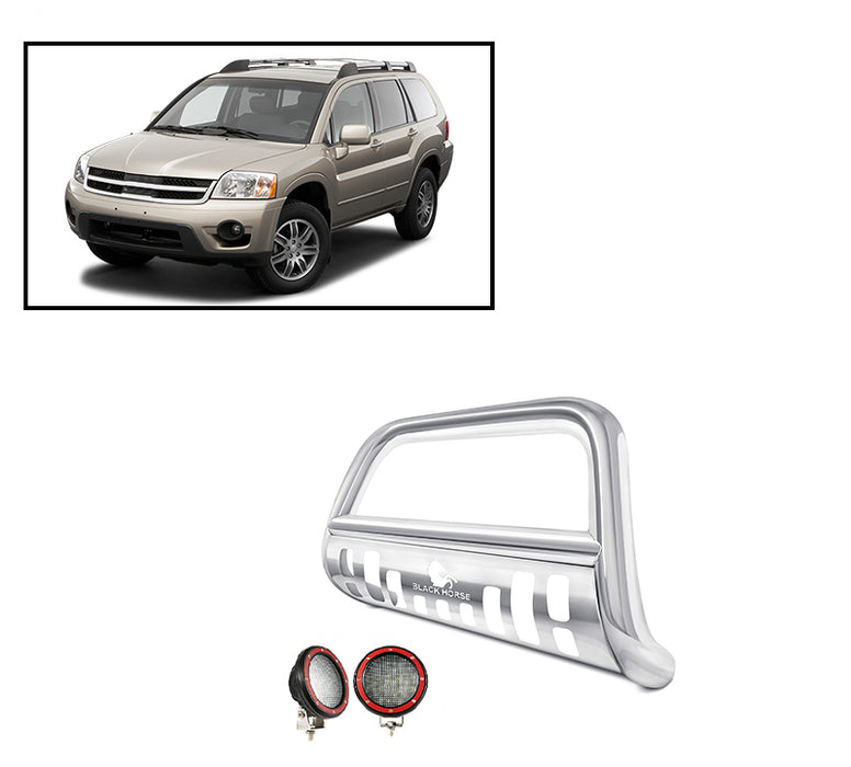 Black Horse Off Road CBS-MIB8001SP-PLFR Stainless Steel Stainless Steel Skid Plate - Truck Part Superstore