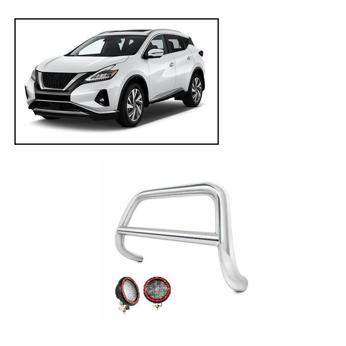 Black Horse Off Road CBS-NIA1602-PLFR Stainless Steel Stainless Steel No skid plate - Truck Part Superstore