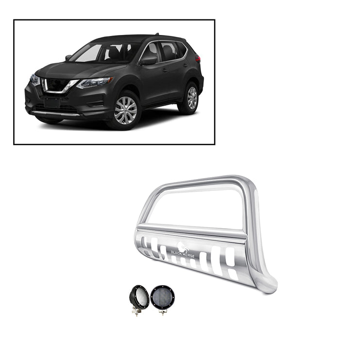 Black Horse Off Road CBS-NIA1702SP-PLFB Stainless Steel Stainless Steel Skid Plate - Truck Part Superstore