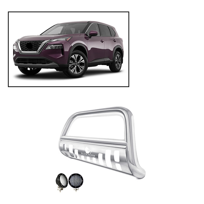 Black Horse Off Road CBS-NIA902SP-PLFB Stainless Steel Stainless Steel Skid Plate - Truck Part Superstore