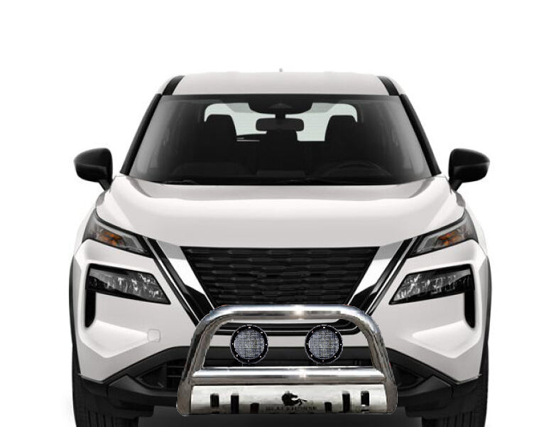 Black Horse Off Road CBS-NIA902SP-PLFB Stainless Steel Stainless Steel Skid Plate - Truck Part Superstore