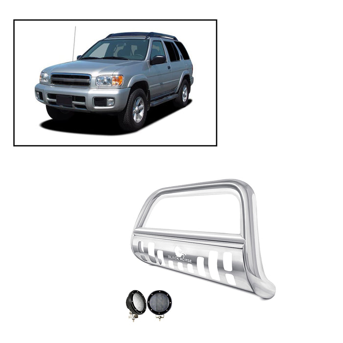 Black Horse Off Road CBS-NIB4201SP-PLFB Stainless Steel Stainless Steel Skid Plate - Truck Part Superstore