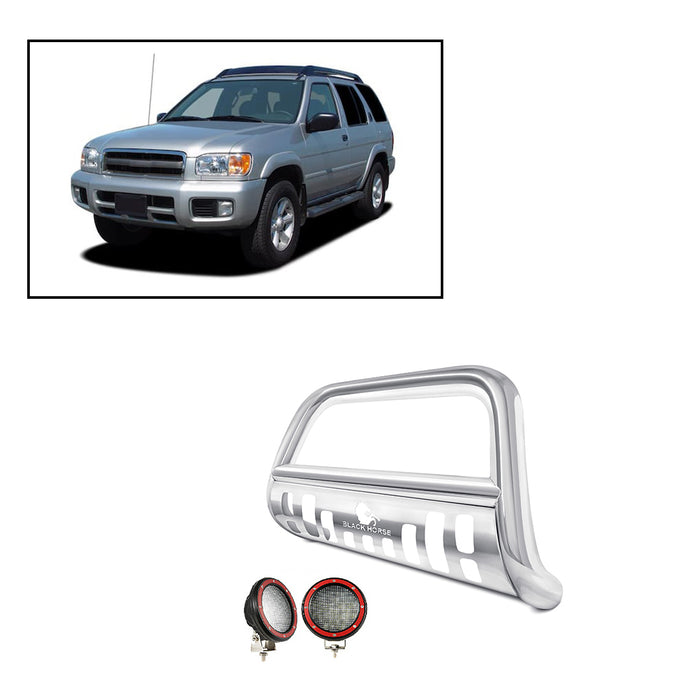 Black Horse Off Road CBS-NIB4201SP-PLFR Stainless Steel Stainless Steel Skid Plate - Truck Part Superstore