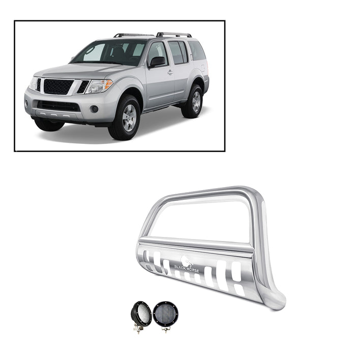 Black Horse Off Road CBS-NIC6105SP-PLFB Stainless Steel Stainless Steel Skid Plate - Truck Part Superstore