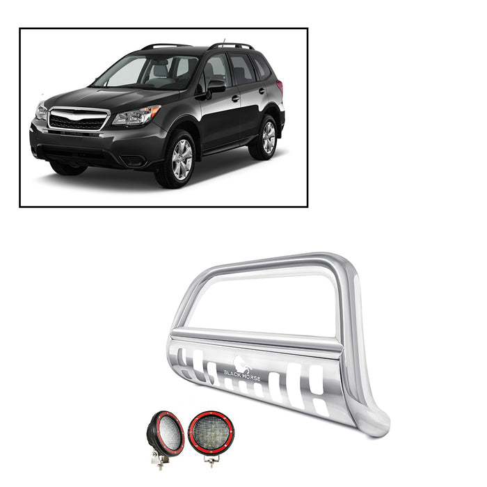 Black Horse Off Road CBS-SU0102-SP-PLFR Stainless Steel Stainless Steel Skid Plate - Truck Part Superstore