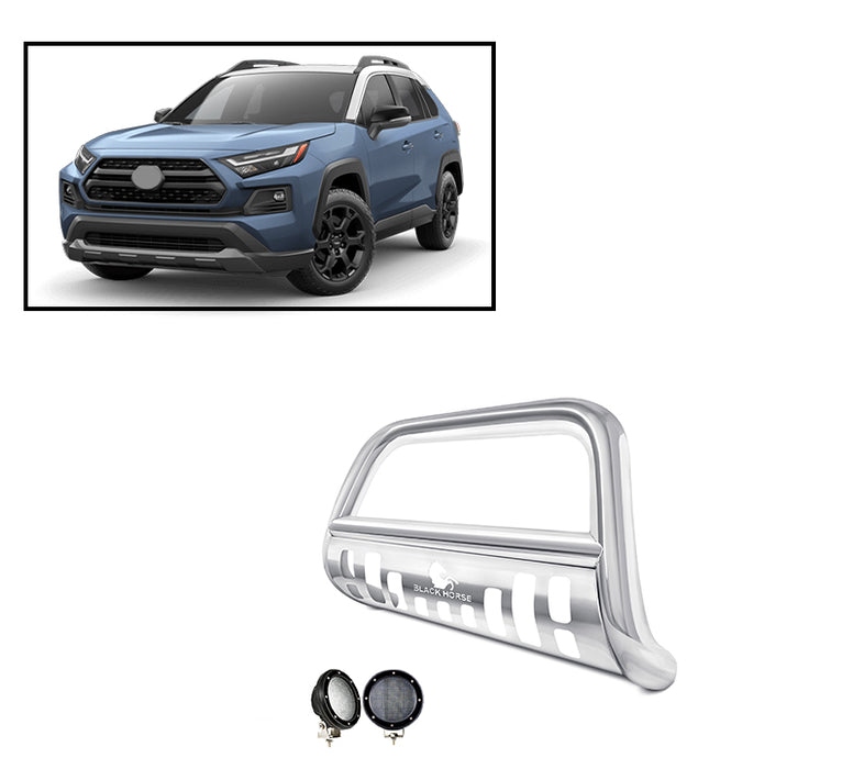 Black Horse Off Road CBS-TOB4802SP-PLFB Stainless Steel Stainless Steel Skid Plate - Truck Part Superstore