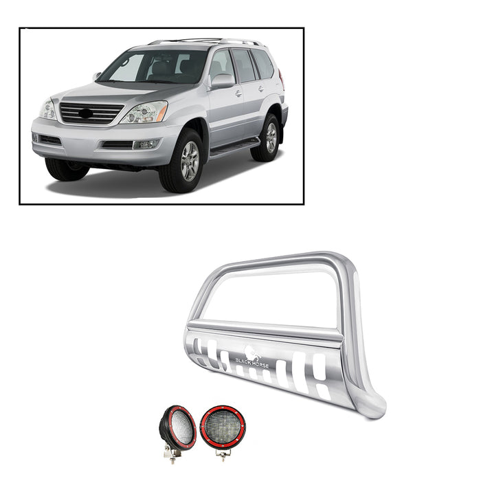 Black Horse Off Road CBS-TYF7007SP-PLFR Stainless Steel Stainless Steel Skid Plate - Truck Part Superstore