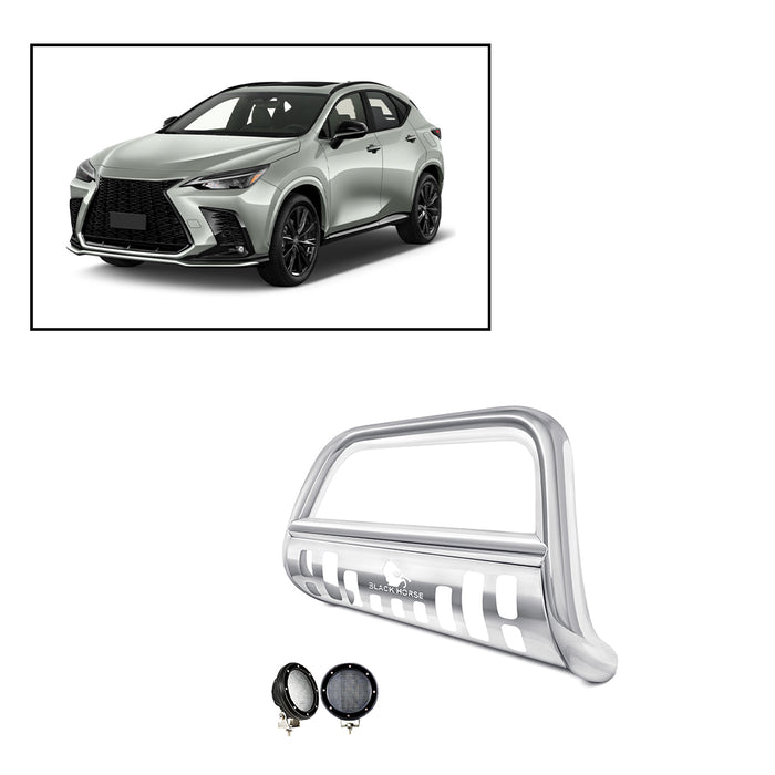 Black Horse Off Road CBS-TYF7408SP-PLFB Stainless Steel Stainless Steel Skid Plate - Truck Part Superstore