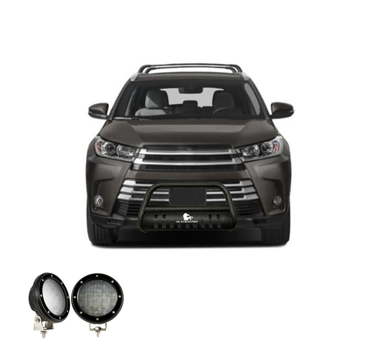 Black Horse Off Road CBT-F537SP-PLFB Textured Black Steel - Truck Part Superstore