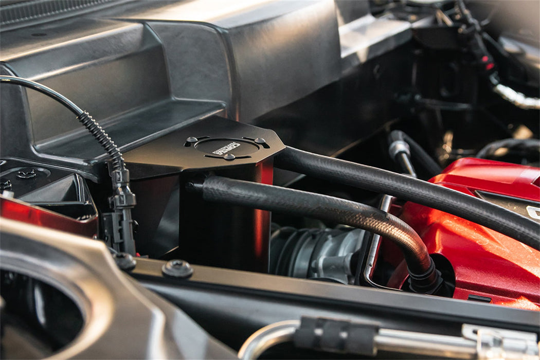 Corsa Performance CC0005 CORSA Performance 3 oz. aluminum oil catch can with mounting bracket - Truck Part Superstore