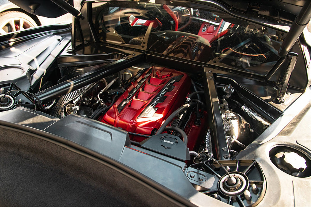 Corsa Performance CC0005 CORSA Performance 3 oz. aluminum oil catch can with mounting bracket - Truck Part Superstore