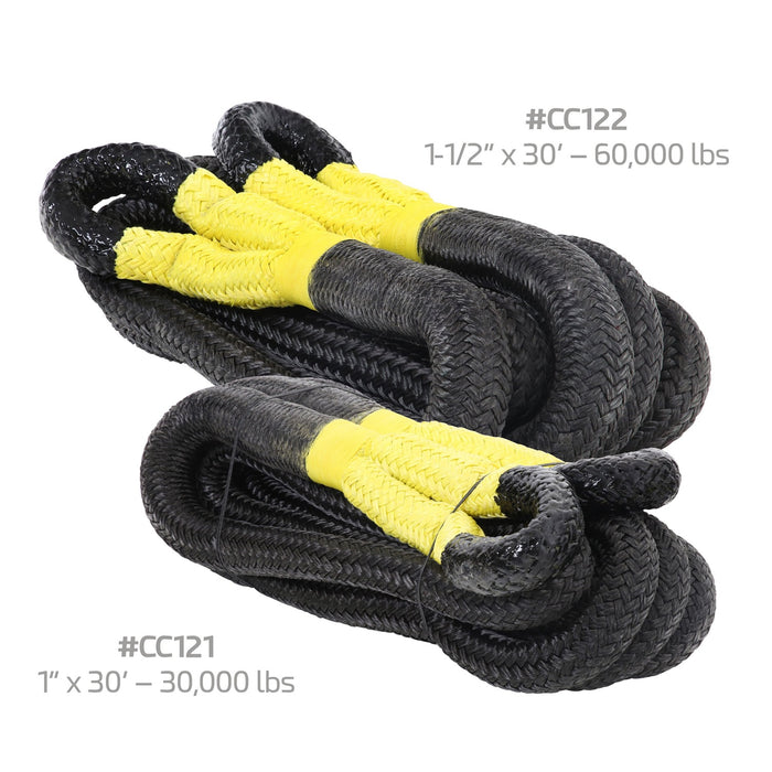 Smittybilt CC122 Recoil Recovery Rope 1-1/2 InchX 30 Foot 60K Lbs Smittybilt - Truck Part Superstore