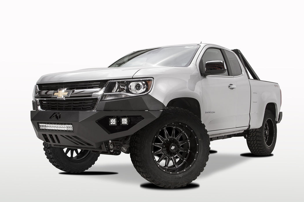 Fab Fours CC15-D3351-1 Vengeance Front Bumper; 2 Stage Black Powder Coated; No Guard; - Truck Part Superstore