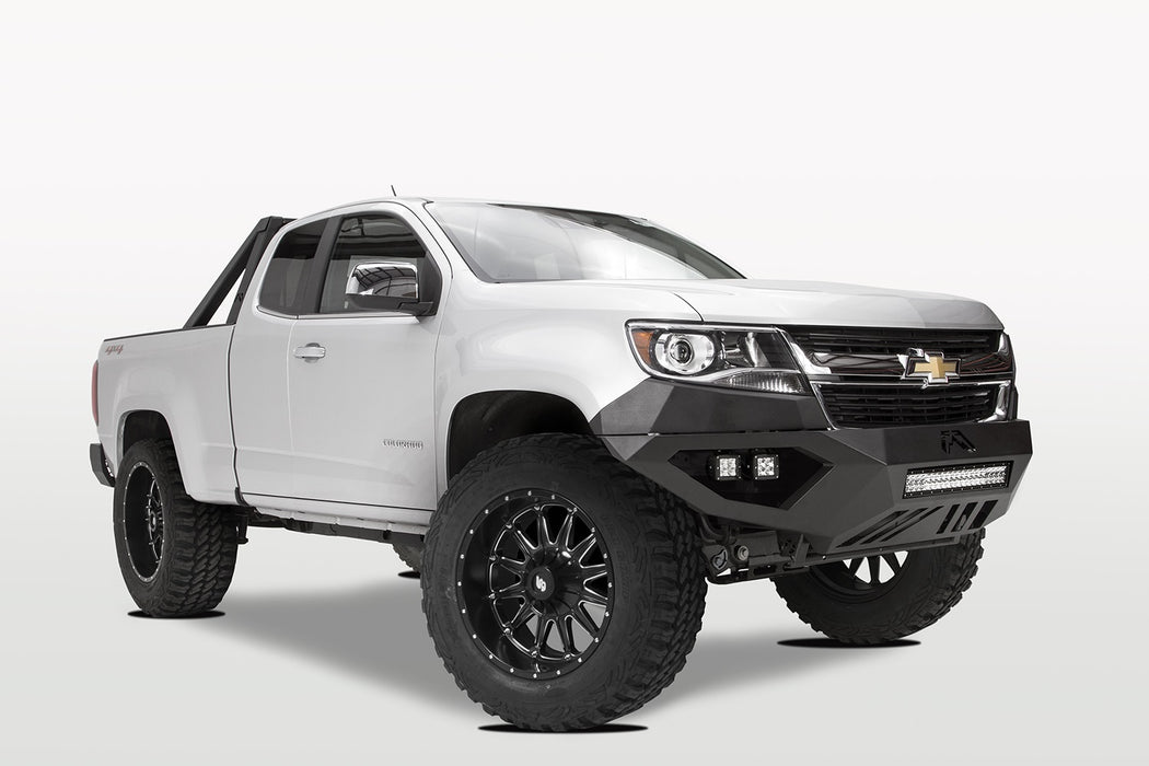 Fab Fours CC15-D3351-1 Vengeance Front Bumper; 2 Stage Black Powder Coated; No Guard; - Truck Part Superstore