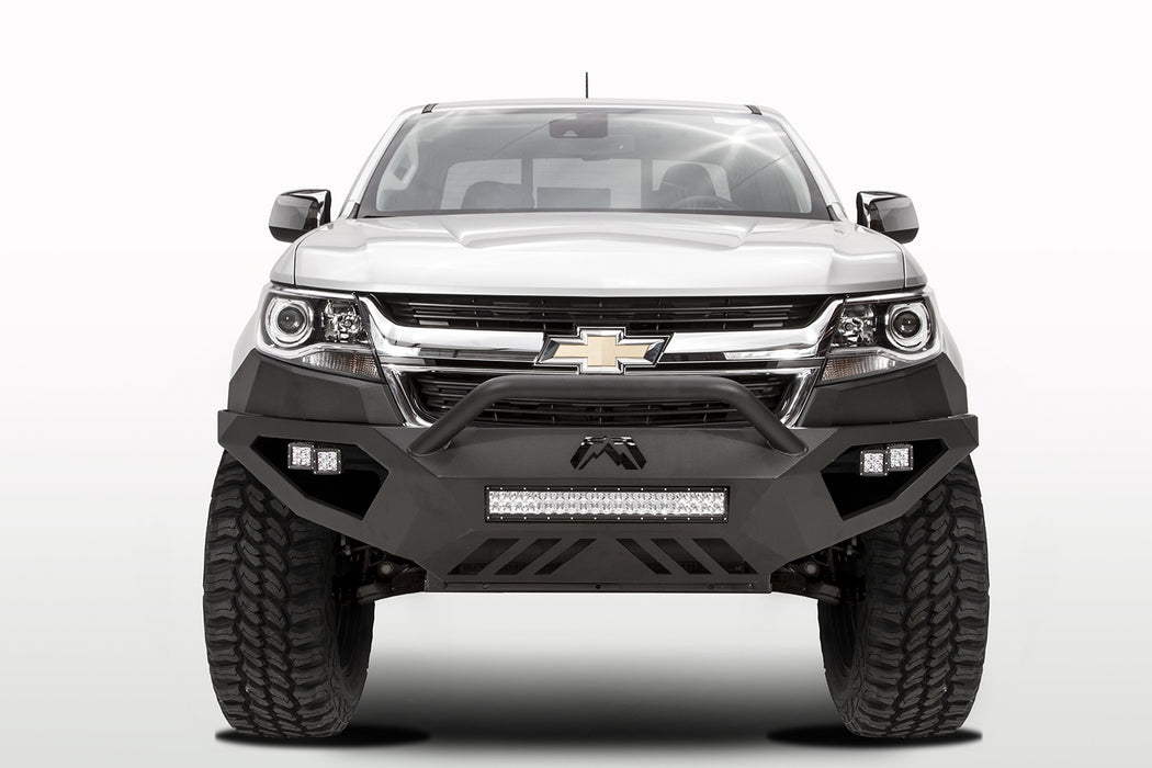 Fab Fours CC15-D3352-1 Vengeance Front Bumper; 2 Stage Black Powder Coated; Pre-Runner Guard; - Truck Part Superstore