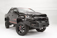 Fab Fours CC15-H3352-1 Premium Winch Front Bumper; 2 Stage Black Powder Coated; w/Pre Runner Guard; - Truck Part Superstore