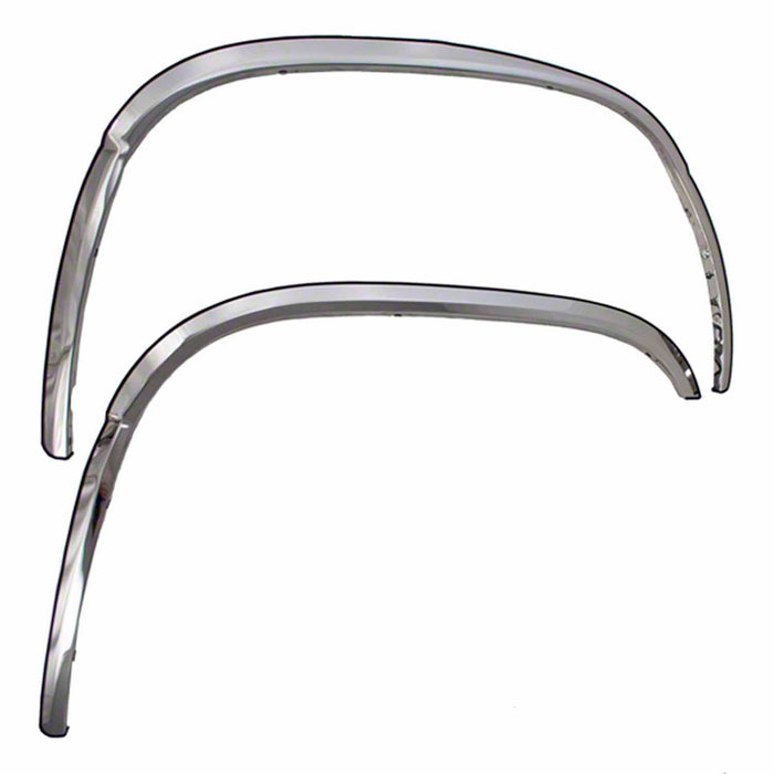 Coast To Coast CCIFTC136 Full Wheel Well Polished Stainless Steel 1.5 Inch Width With Trim For 4 Fenders - Truck Part Superstore