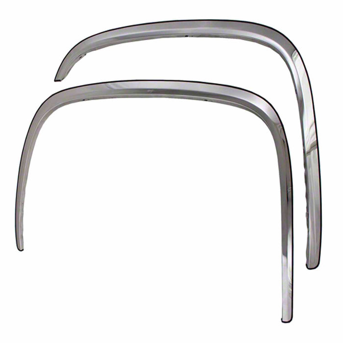 Coast To Coast CCIFTC145 Full Wheel Well Polished Stainless Steel 1.5 Inch Width With Trim For 4 Fenders - Truck Part Superstore